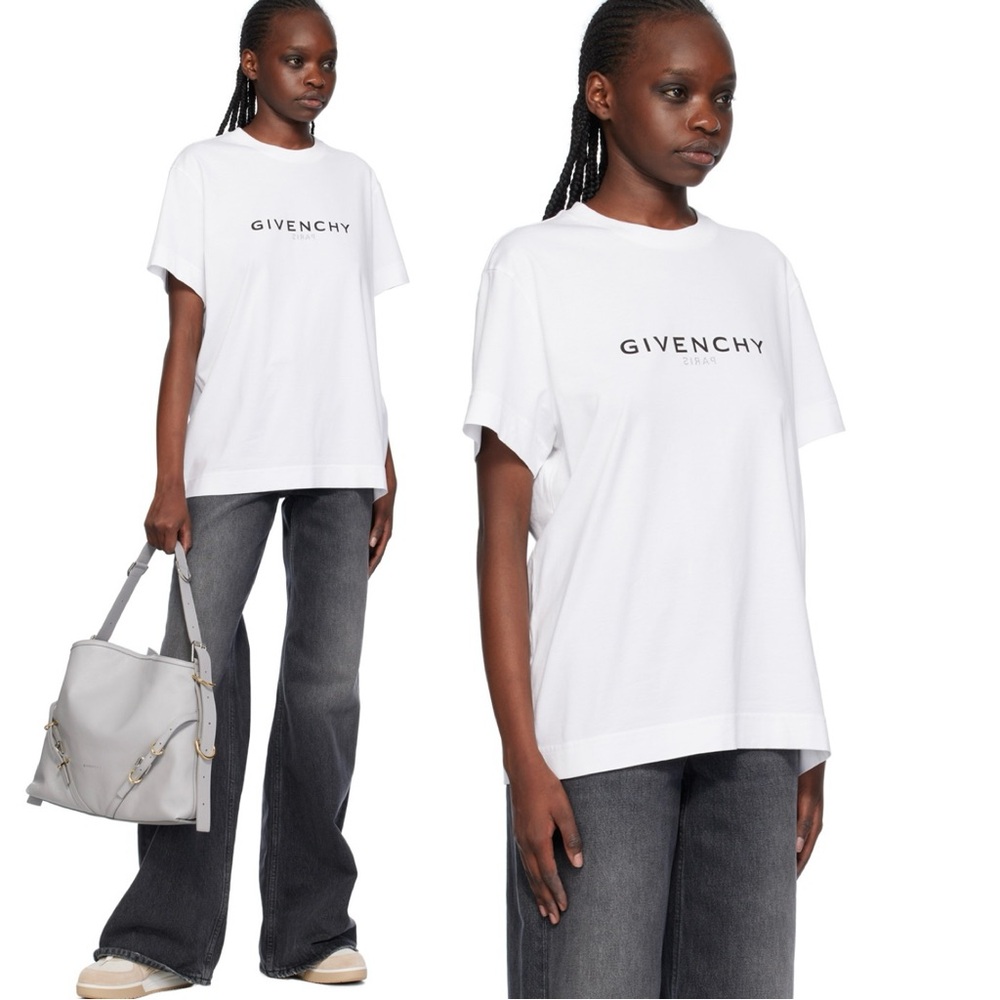 Givenchy Logo Classic Graphic Short Sleeve Tee - Picture 9 of 16